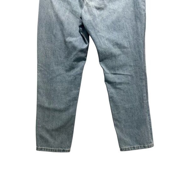 Everlane Curvy 90s Cheeky Straight Jeans Size 28 Blue Button Fly Organic Cotton - Picture 11 of 15